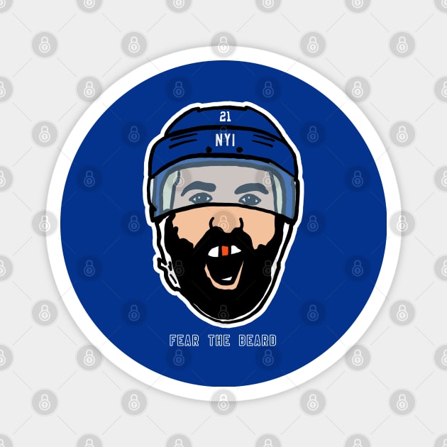 Fear the Beard Magnet by Lightning Bolt Designs